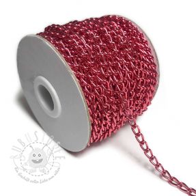 Metallkette 5 mm fuchsia