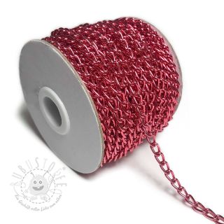 Metallkette 5 mm fuchsia