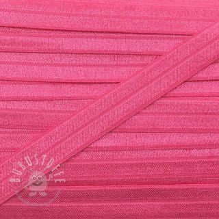 Elastisches Schrägband Polyamide 15 mm pink