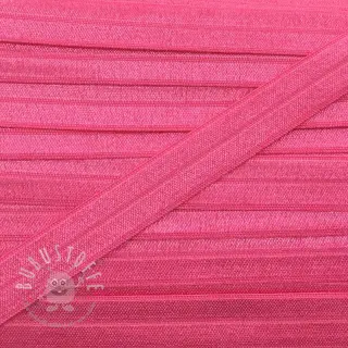 Elastisches Schrägband Polyamide 15 mm pink