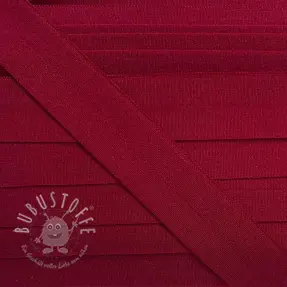 Elastisches Schrägband Polyamide matt dark red