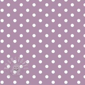 Baumwollstoff Dots lilac