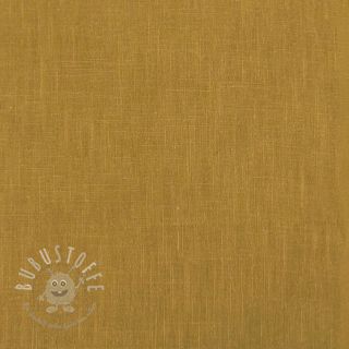 Leinenstoff gewaschen ochre