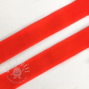 Elastisches Schrägband Polyamide matt 20 mm neon orange