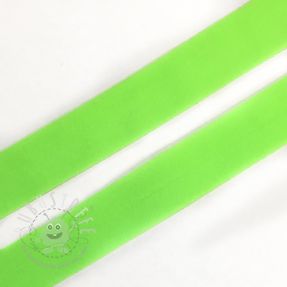 Elastisches Schrägband Polyamide matt 20 mm neon grün