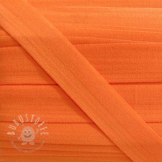 Elastisches Schrägband Polyamide matt 20 mm orange