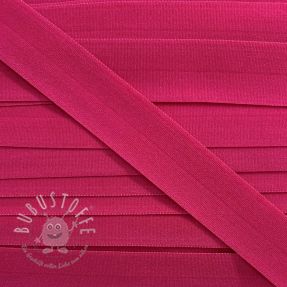 Elastisches Schrägband Polyamide matt 20 mm rosa