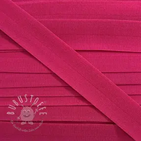 Elastisches Schrägband Polyamide matt 20 mm rosa