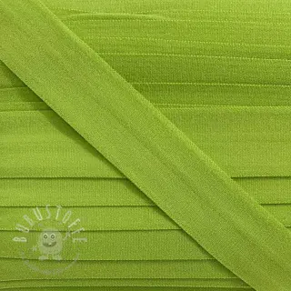 Elastisches Schrägband Polyamide matt 20 mm dunkelgrüngrün