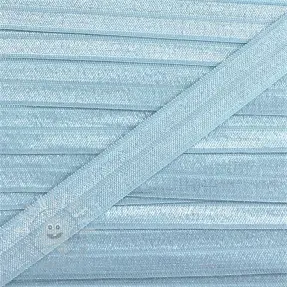 Elastisches Schrägband Polyamide 15 mm baby blue
