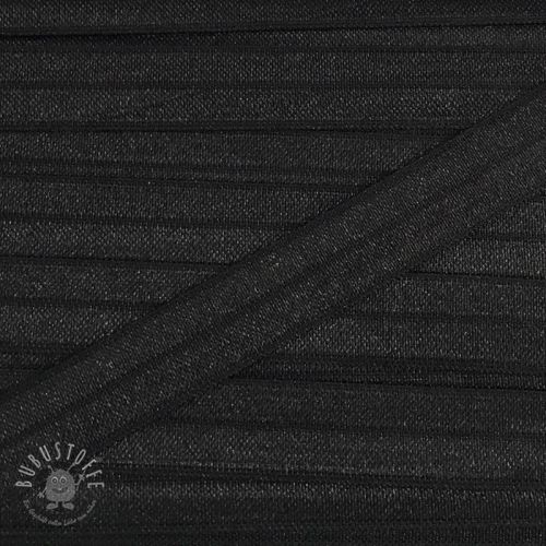 Elastisches Schrägband Polyamid 15 mm black