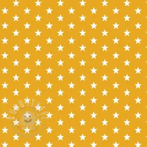 Baumwollstoff Petit stars yellow