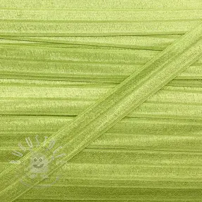 Elastisches Schrägband Polyamide 15 mm lime
