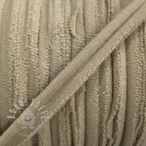 Paspelband jersey beige