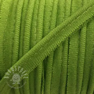 Paspelband jersey green