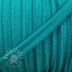 Paspelband jersey petrol