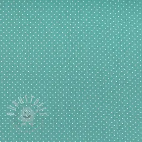 Baumwollstoff Petit dots fresh sage