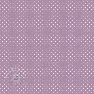 Baumwollstoff Petit dots lilac