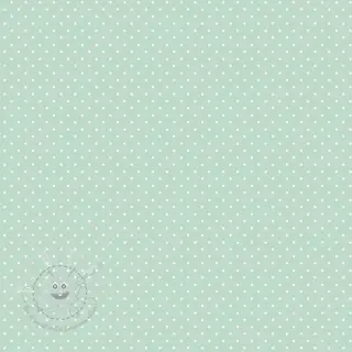 Baumwollstoff Petit dots mint