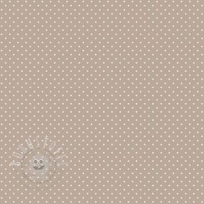 Baumwollstoff Petit dots sand