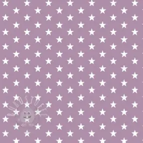 Baumwollstoff  Petit stars lilac