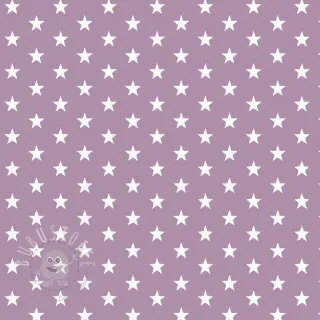 Baumwollstoff  Petit stars lilac