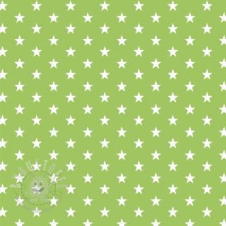 Baumwollstoff Petit stars lime