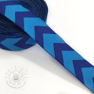 Band Chevron cobalt