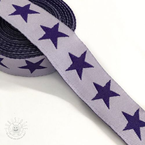 Band Stars light purple/purple