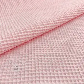 Waffelstoff light rose