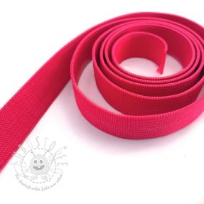 Gummiband 15 mm fuchsia