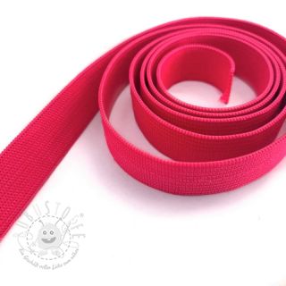 Gummiband 15 mm fuchsia