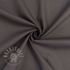 Baumwollstoff popeline dark grey