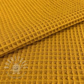 Waffelstoff ochre