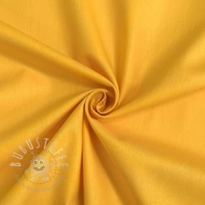 Baumwollstoff popeline yellow