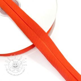 Schrägband baumwoll orange