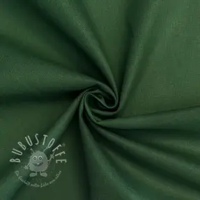 Baumwollstoff popeline dark green