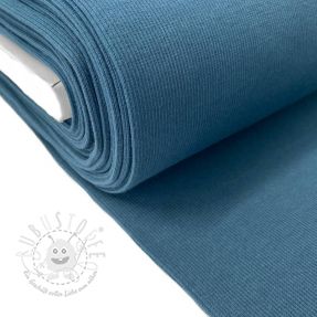 Baumwoll Bündchenstoff RIB jeans ORGANIC