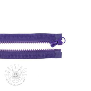Reißverschluss teilbar 55 cm purple