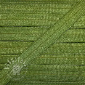 Elastisches Schrägband Polyamide 15 mm army