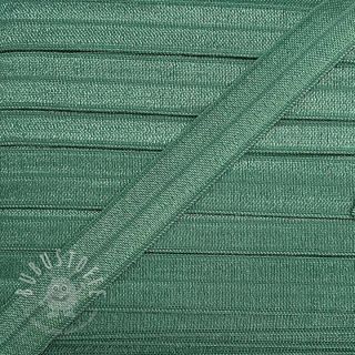 Elastisches Schrägband Polyamide 15 mm dark old green