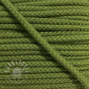 Baumwollkordel 8 mm olive green