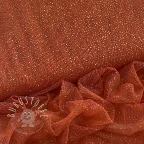 Feintüll ROYAL SPARKLE  rust gold