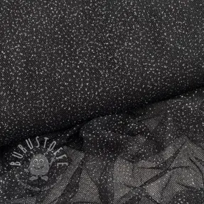 Feintüll ROYAL SPARKLE black silver