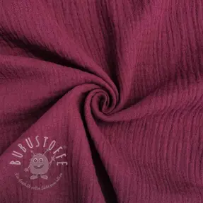Double gauze/musselin berry