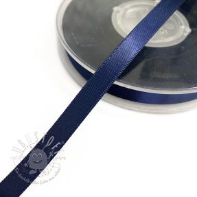 Satinband beidseitig 9 mm dark blue