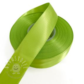 Satinband beidseitig 25 mm lime