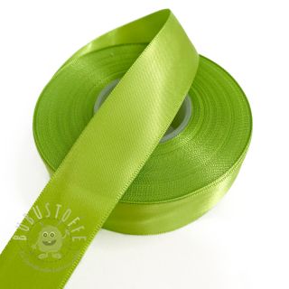 Satinband beidseitig 25 mm lime