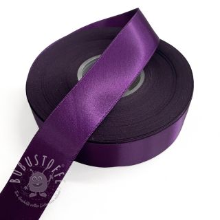 Satinband beidseitig 25 mm purple