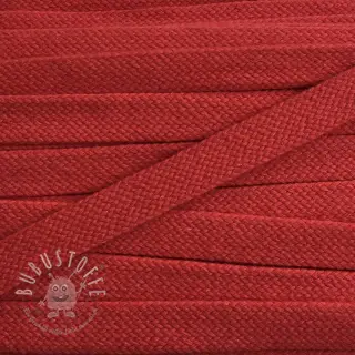 Flachkordel 15 mm red